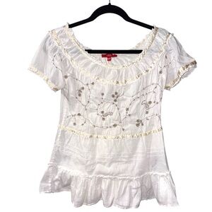 PÜSCH Emrboidered Dainty Top